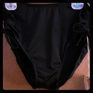 Black bikini bottom